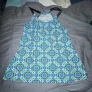 amazon tankini swimsuit top; size: xl